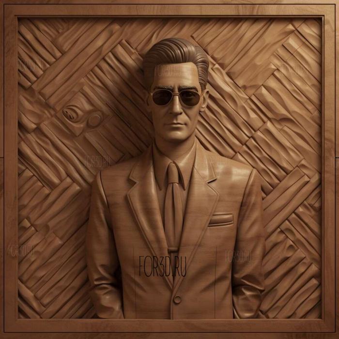 dale cooper 3 stl model for CNC